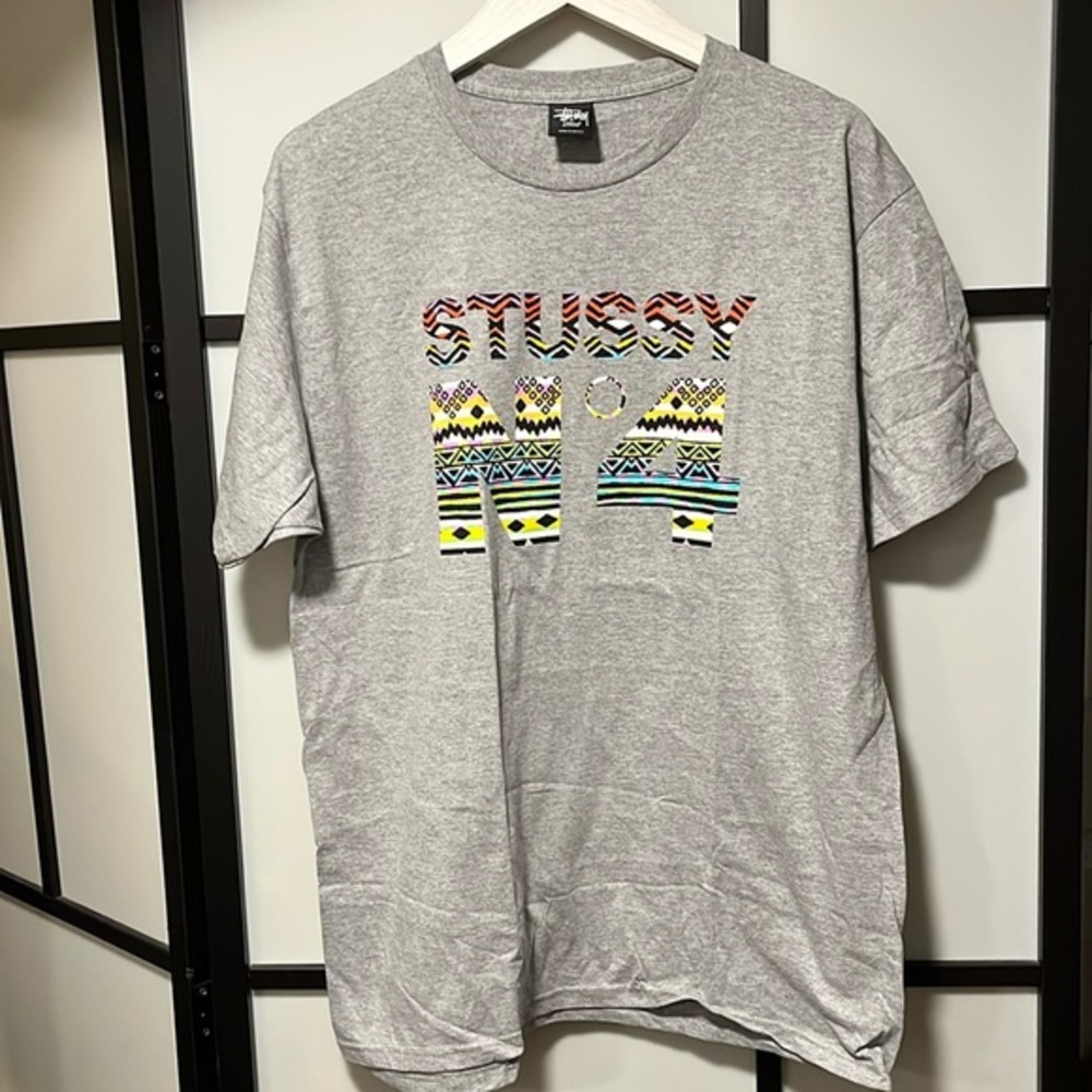 Stussy Tribal no.4 Gray Unisex Size Large